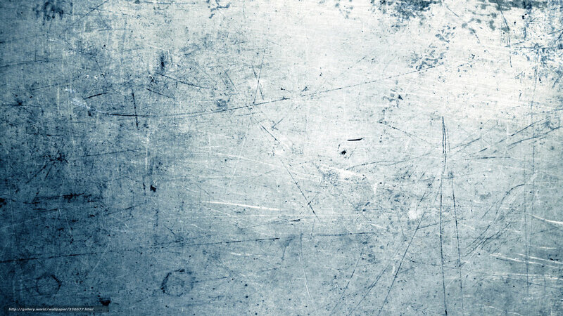 Scratched Metal Surface — Blue