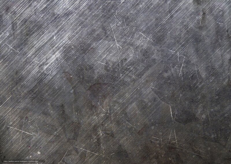 Scratched Metal Surface — Gray, Industrial, Photograph