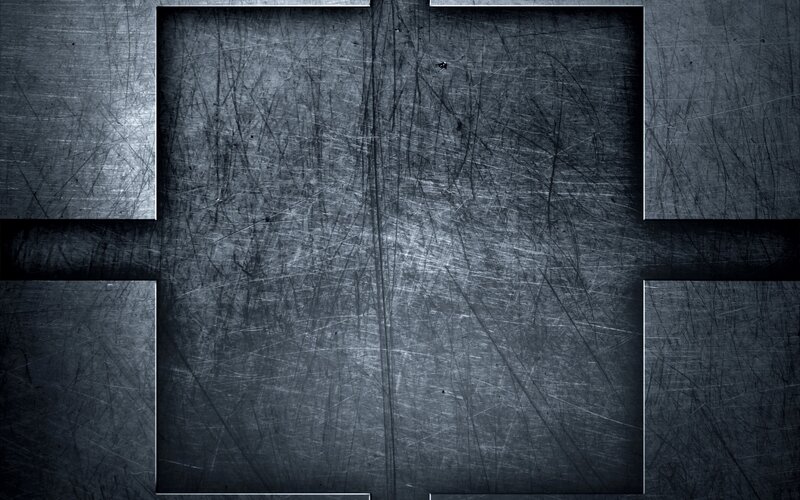 Scratched Metal Surface — Gray, Industrial