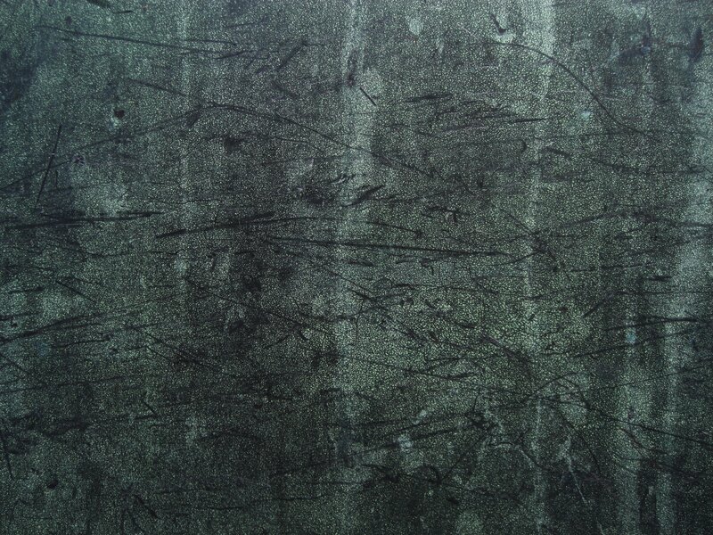Scratched Metal Surface — Green, Dull