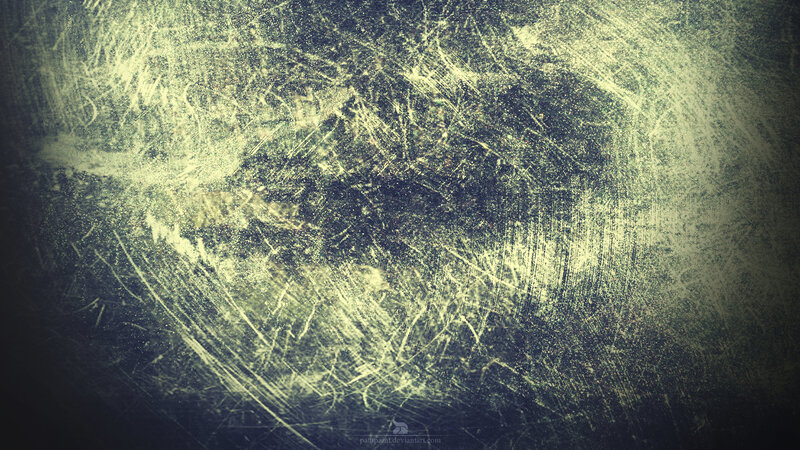 Scratched Metal Surface — Green