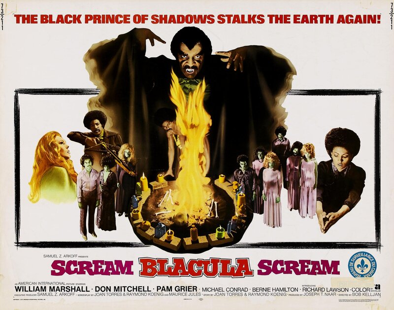 Scream Blacula Scream movie poster