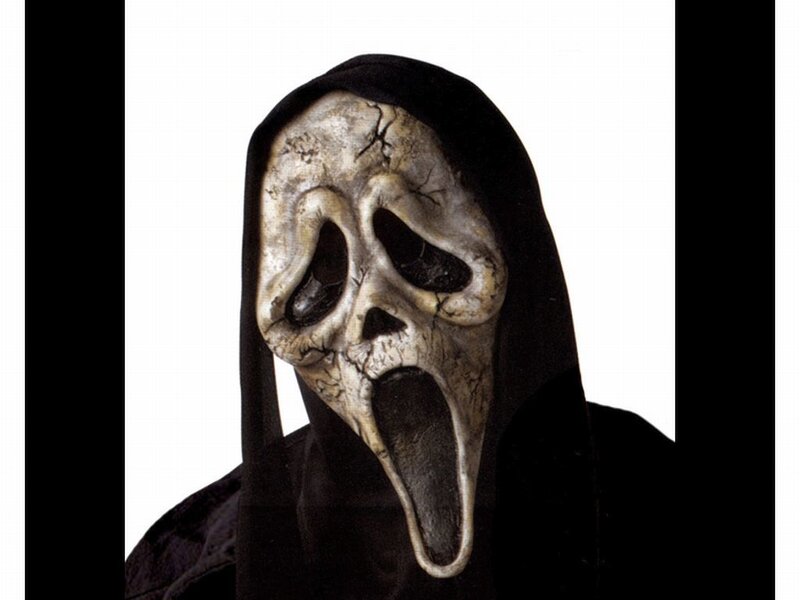 Scream Mask with Hood