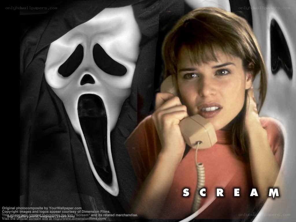 Scream movie poster collage