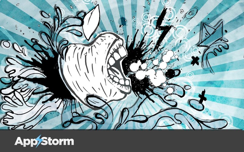 Screaming Apple Logo