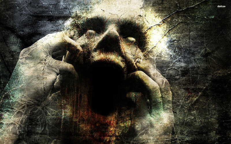 Screaming Face with Hands