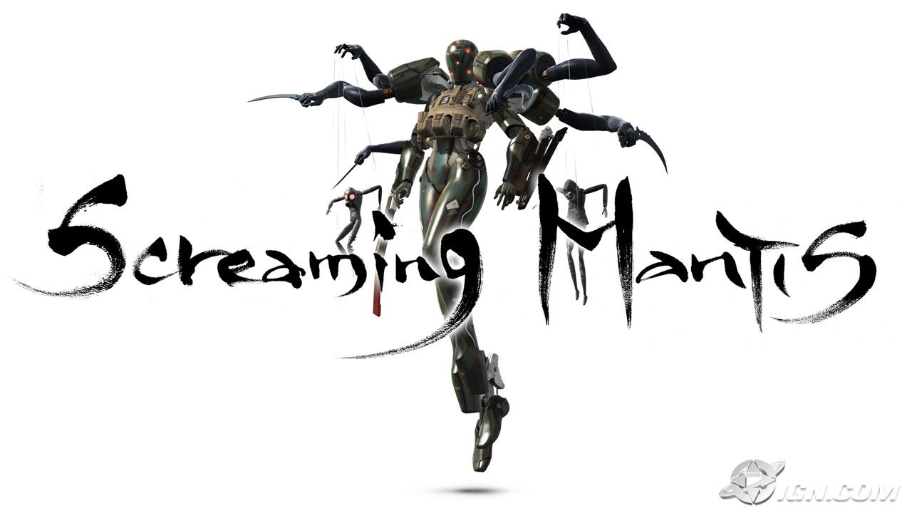Screaming Mantis game logo