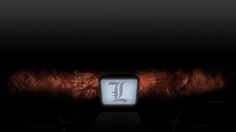 Screen with Letter L