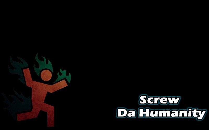 Screw Da Humanity logo