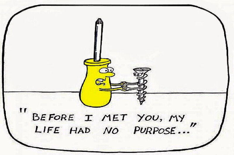 Screwdriver and Screw