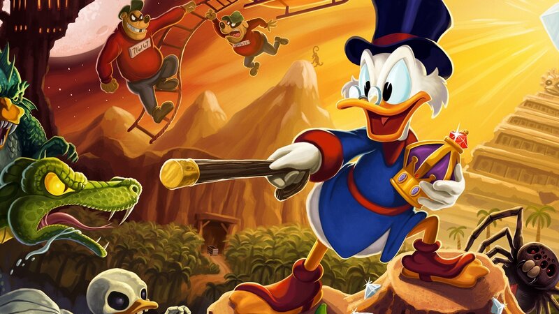 Scrooge McDuck in Jungle
