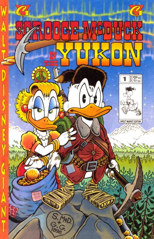 Scrooge McDuck in the Yukon
