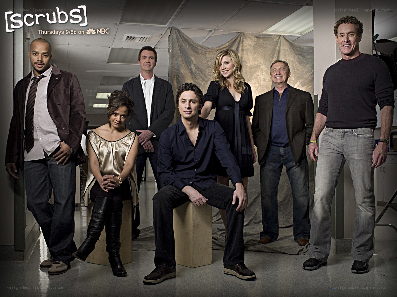 Scrubs cast photo