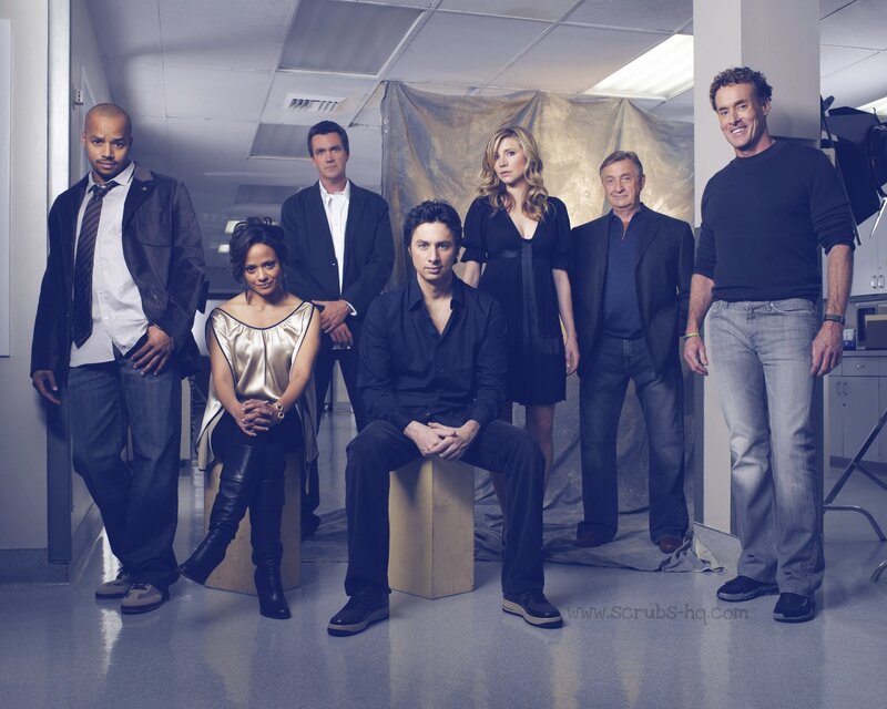 Scrubs cast photo