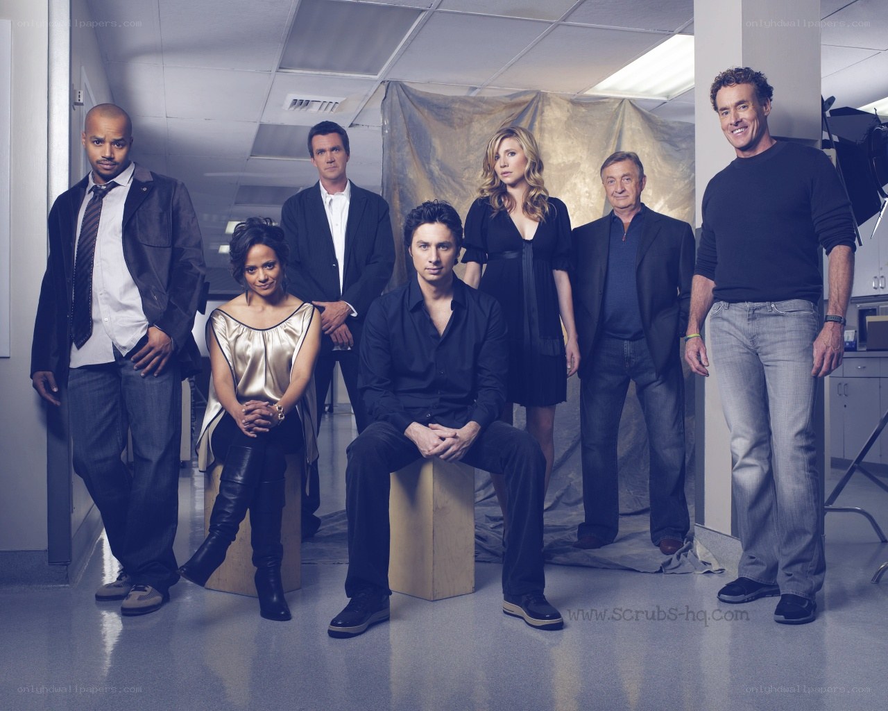 Scrubs cast photo
