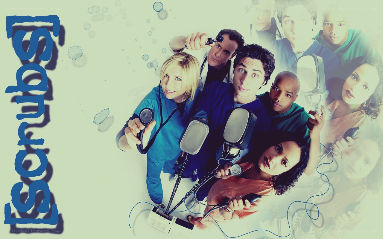 Scrubs cast promotional image
