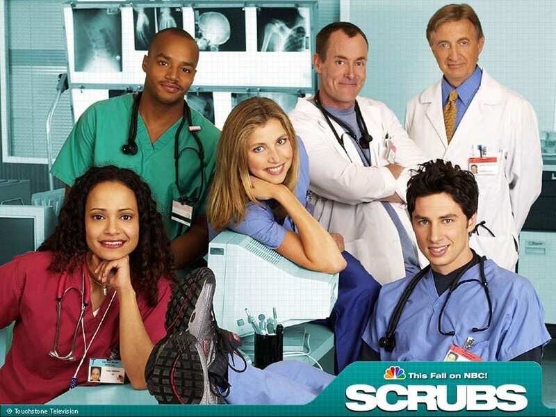 Scrubs cast promotional photo