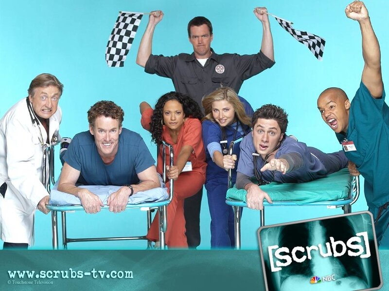 Scrubs cast promotional photo