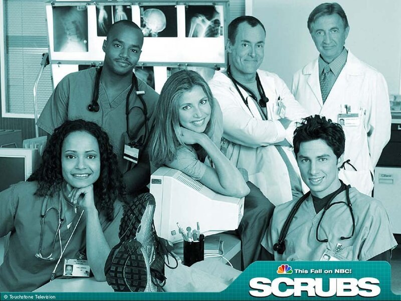 Scrubs cast promotional photo