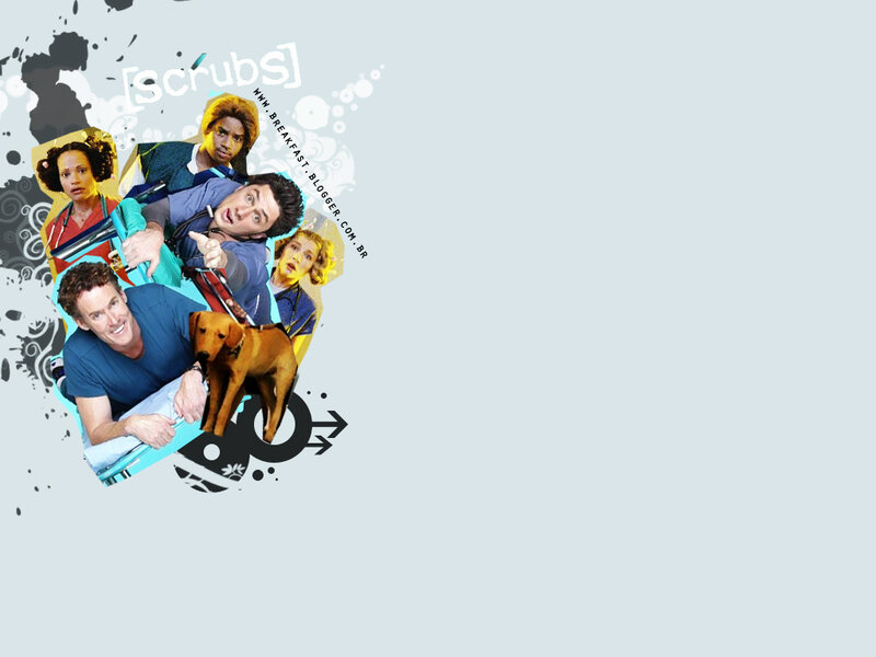 Scrubs TV show collage