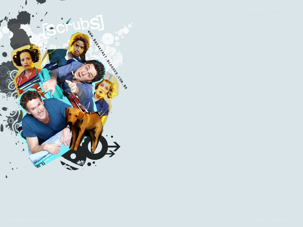 Scrubs TV show collage