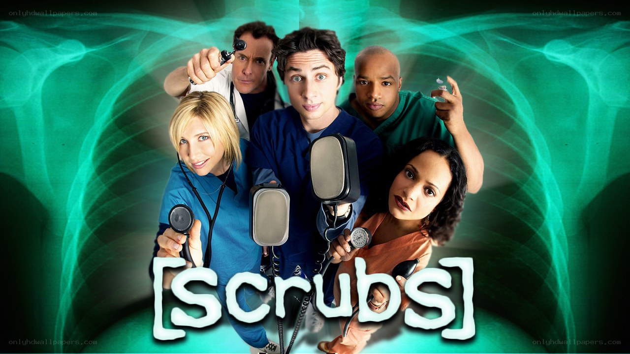 Scrubs TV show poster