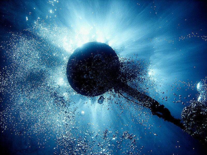 scuba diver underwater