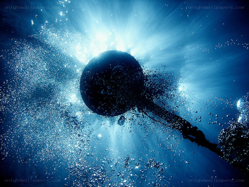 scuba diver underwater