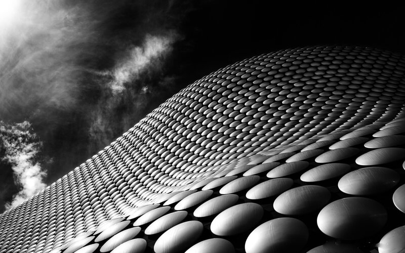 Sculptural building facade