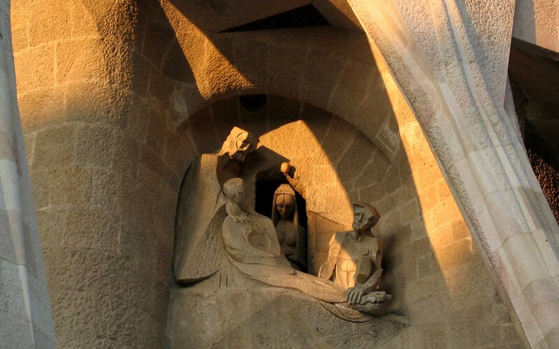 Sculpture at Sagrada Familia