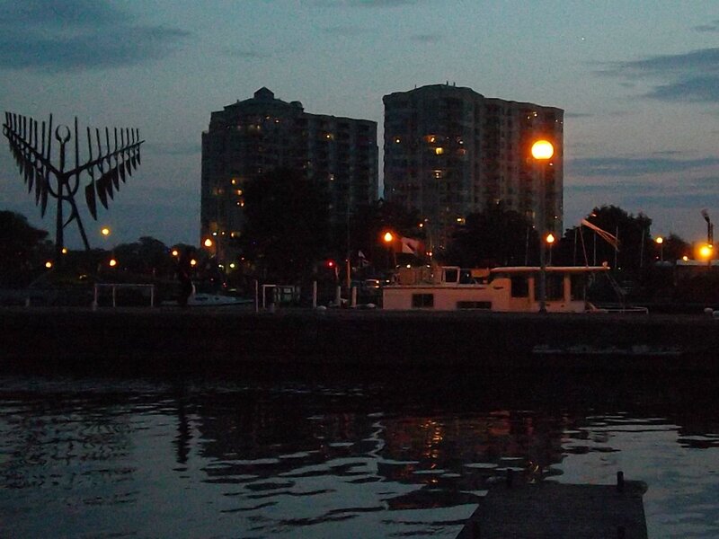Sculpture by Waterfront