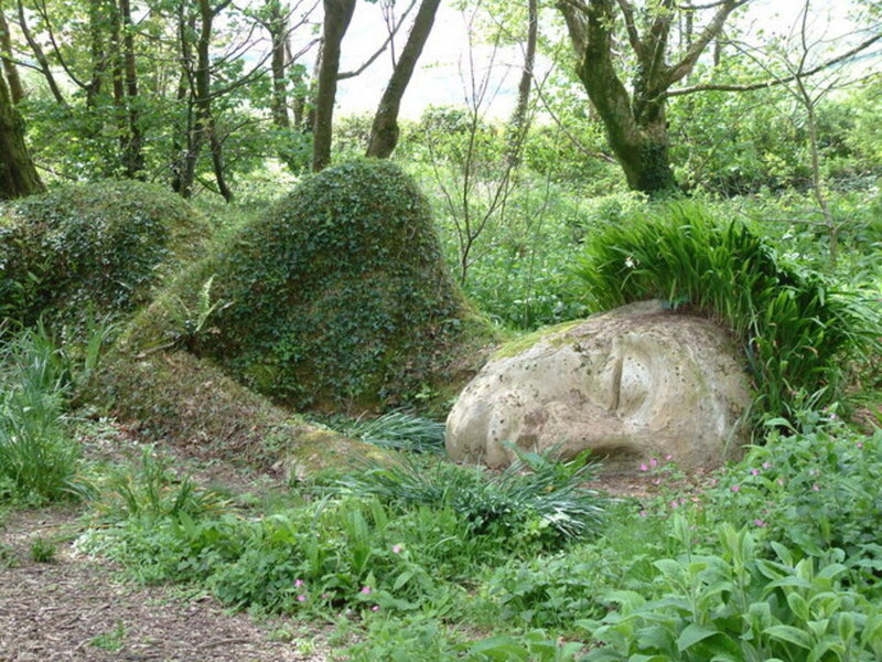 Sculpture in Forest
