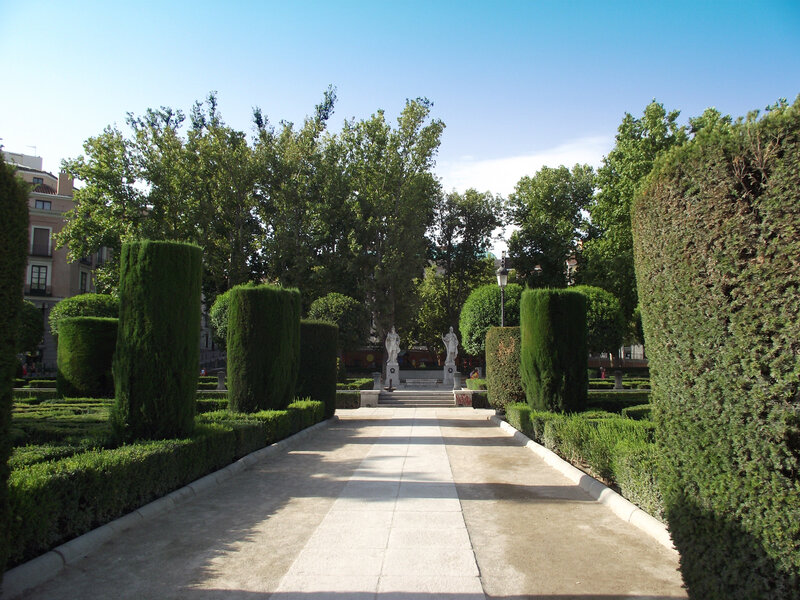 Sculpture in Garden
