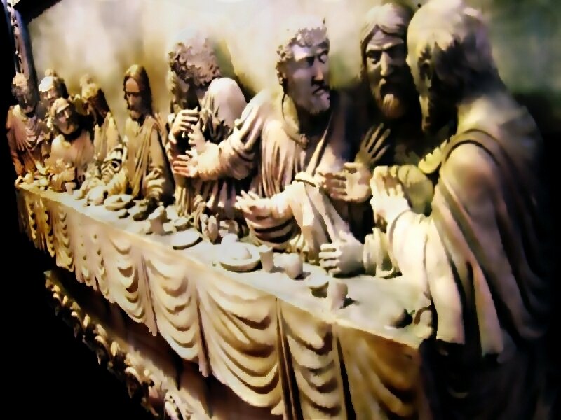 Sculpture of Last Supper