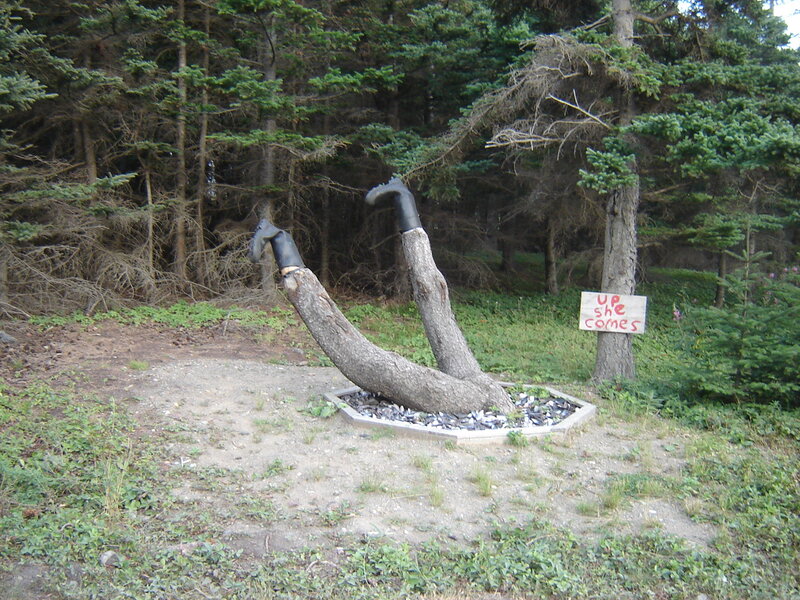 Sculpture of Legs