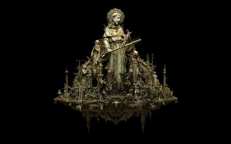 Sculpture of Saint Roch