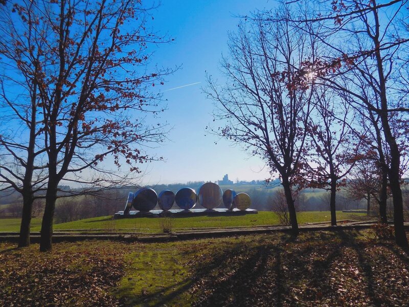 Sculpture with Spheres