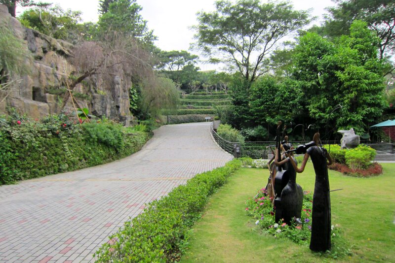 Sculptures in Garden