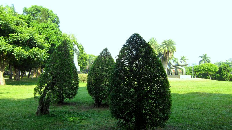 Sculptures in Park