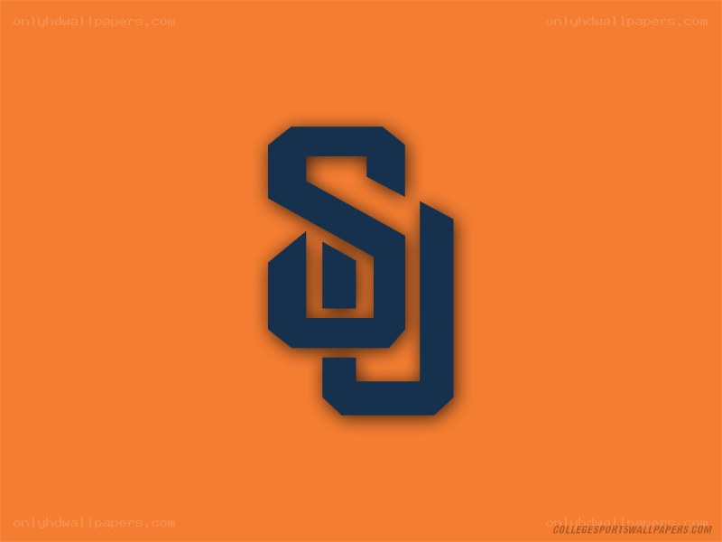 SDSU logo on orange background