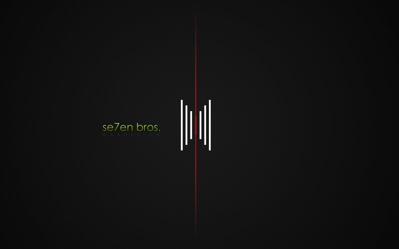 se7en bros logo design