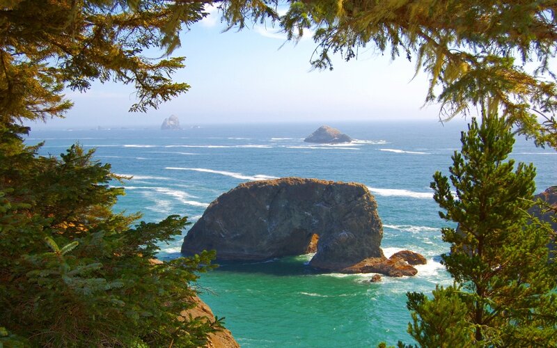 Sea Arch Rock Formation