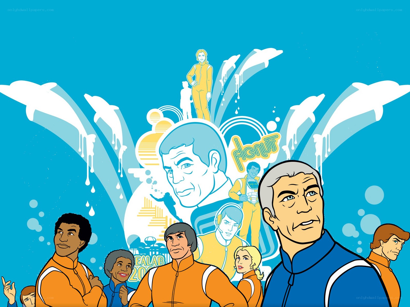 Sea Lab 2020 characters