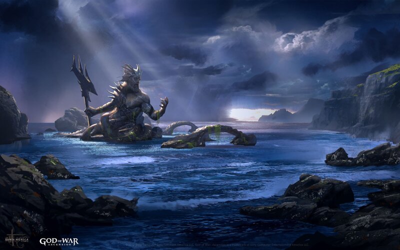 Sea Monster Statue