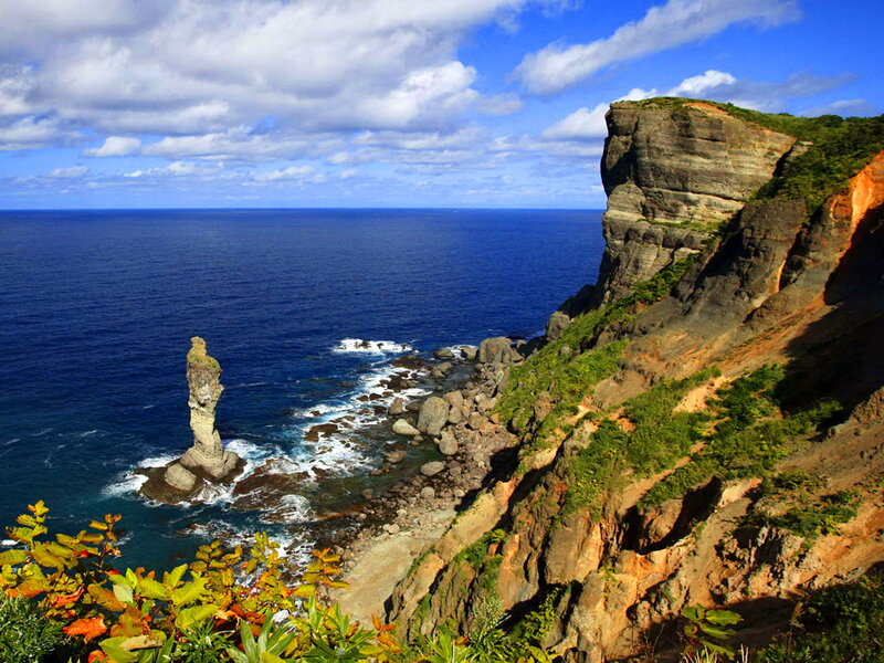 Sea Stack and Cliffs