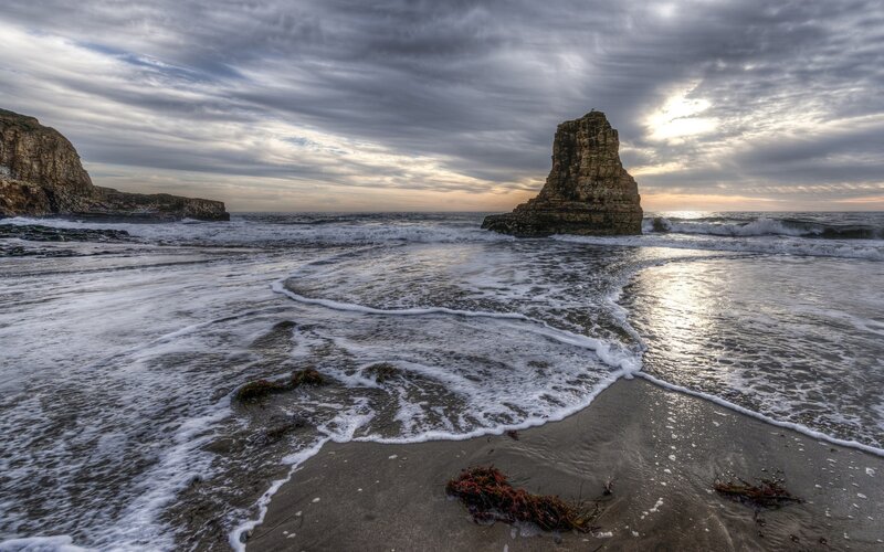 Sea Stack at Beach
