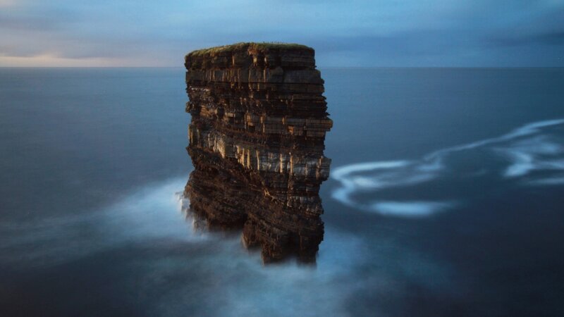 Sea Stack in Ocean