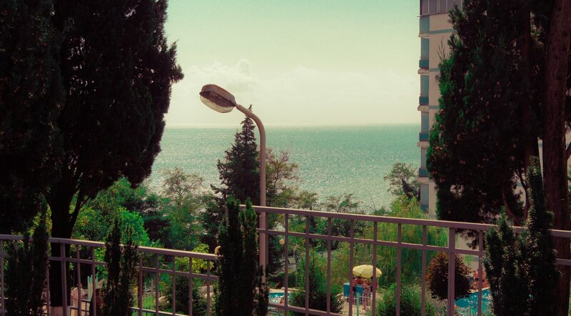 Sea view from balcony