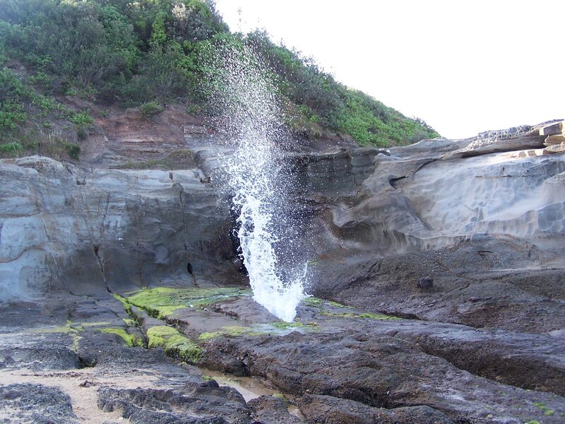 Sea Water Geyser
