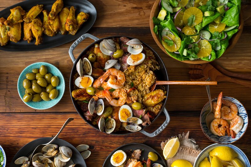Seafood Paella Meal